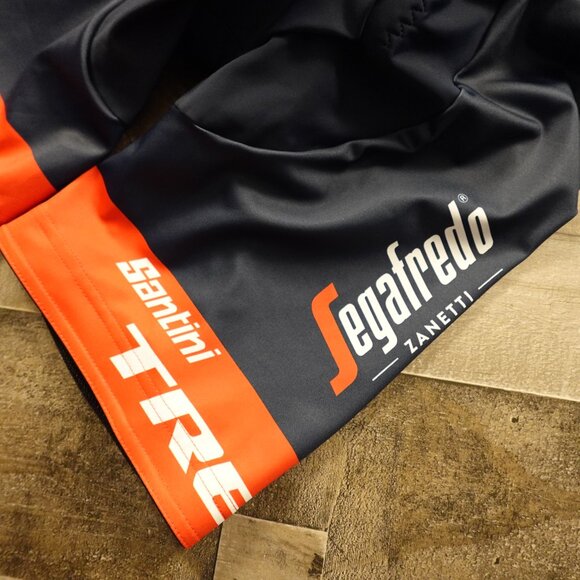 Santini Trek-Segafredo Pro Team Cycling Bib Shorts XXL Made in Italy - Picture 4 of 12